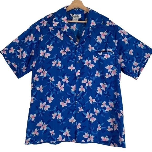 Vintage Hilo Hattie Hawaiian Button Down Shirt Size 2XL - Picture 1 of 3